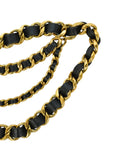 CHANEL Coco Mark Coin 3-Strand Chain Belt