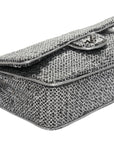 CHANEL 2006–2008 Chain Sequin Shoulder Bag
