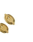HERMES Mini Maillon Chain Link Earrings