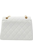 CHANEL 1994-1996 Matelassé Chain V-Flap Lambskin Shoulder Bag