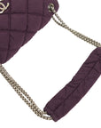 CHANEL 2008–2009 Matelassé Quilted Chain Shoulder Bag