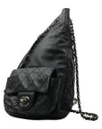 CHANEL 2012-2013 Matelassé Chain Lambskin Backpack