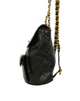 CHANEL 1994-1996 Matelassé Chain Lambskin Backpack