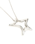 TIFFANY & CO. SV925 Open Star Necklace