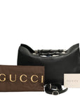 GUCCI Bamboo 2-Way Handbag / Shoulder Bag