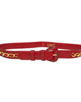 CHANEL Coco Mark Chain Buckle Belt