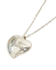 TIFFANY & CO. SV925 Curved Heart Necklace