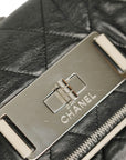 CHANEL 2008–2009 2.55 Chain Matelassé Bicolor Shoulder Bag