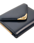 CARTIER Kiss Lock Tri-Fold Wallet