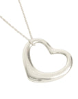 TIFFANY & CO. SV925 Open Heart Necklace