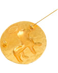 CHANEL Lion Coco Mark Brooch