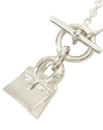 HERMES SV925 Amulette Birkin Necklace