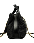 CHANEL Denim Tote Handbag/Shoulder Bag 2-Way