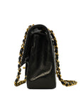 CHANEL 1994–1996 Matelassé Double Flap Lambskin Shoulder Bag