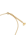 CHRISTIAN DIOR Heart Rhinestone Necklace
