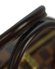 LOUIS VUITTON Damier Saria Mini Canvas Handbag
