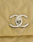 CHANEL 2012–2013 Matelassé Coco Mark Chain Shoulder Bag