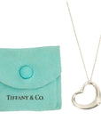 TIFFANY & CO. SV925 Open Heart Necklace