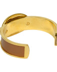 HERMES Chaine d'Ancre Leather Bangle