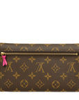 LOUIS VUITTON Monogram Pochette Weekend Long Wallet / Shoulder Bag 2-Way M63857