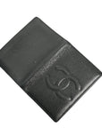 CHANEL 1996-1997 Caviar Skin Coco Mark Card Case