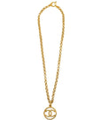 CHANEL Coco Mark Chain Necklace