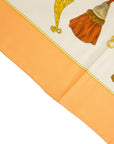 CELINE Tassel Chain Carre 90 Scarf