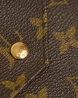 LOUIS VUITTON Monogram Portemonnaie Billets Cartes Crédits Wallet M61660