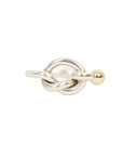 TIFFANY & CO. SV925 K18YG Love Knot Ring