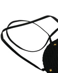 SALVATORE FERRAGAMO Vara Fabric Backpack/Shoulder Bag