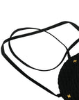 SALVATORE FERRAGAMO Vara Fabric Backpack/Shoulder Bag