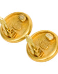 CHANEL Button Earrings