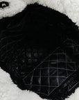 CHANEL Coco Neige Matelassé Drawstring Handbag/Shoulder Bag 2Way
