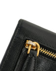 PRADA Ribbon Bifold Long Wallet