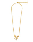 CHRISTIAN DIOR Ribbon Pendant Necklace