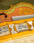 HERMES Carre 90 “In Salzburg” Violin Scarf