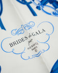HERMES Silk Carré 45 Brides de Gala Scarf