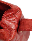 CHANEL 1991–1994 Matelassé Coco Mark Caviar Skin Shoulder Bag