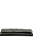 CHANEL Coco Mark Caviar Skin Shoulder Bag