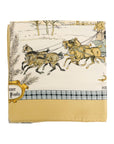 HERMES Carre 90 "Bull & Mouth" Mail Coach Silk Scarf