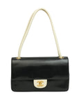 CHANEL 2000-2002 Coco Mark Punching Shoulder Bag