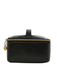 CHANEL 1996–1997 Caviar Leather Vanity Handbag