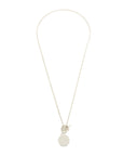 HERMES SV925 Amulet H Confetti Necklace