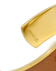 HERMES Chaine d'Ancre Leather Bangle