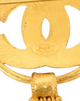 CHANEL Coco Mark Cross Motif Brooch