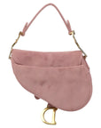 CHRISTIAN DIOR Velvet Saddlebag Handbag