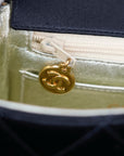 CHANEL 1991-1994 Mini MatelasseSatin Shoulder bag