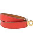 HERMES Mini Kelly Double Tour Bracelet