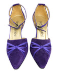 YVES SAINT LAURENT Pumps with Blue Ribbon