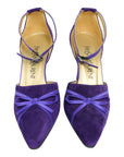 YVES SAINT LAURENT Pumps with Blue Ribbon